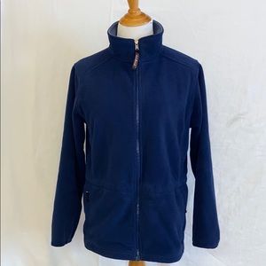 LL Bean Super 200 Trailwind Blue Fleece Jacket